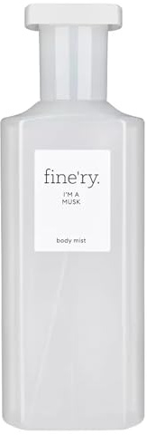 Fine'ry I'm a Musk Hair + Body Fragrance Mist Spray for Women & Men - Clean, Woody Skin Unisex Scent, Long-Lasting with Fluffy Musk, Cotton Blossom & Creamy Sandalwood, Vegan (5 Fl Oz)