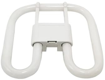 JrEam Ampoule Papillon 2D à Quatre Broches GR10q 10W 21W 38W, Tube modulateur, Ampoule triphosphore Blanche, 220 V, culot 2D, Blanc