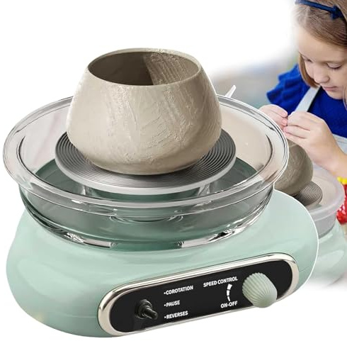 drejskiva, Mini keramisk skivspelare med fotpedal