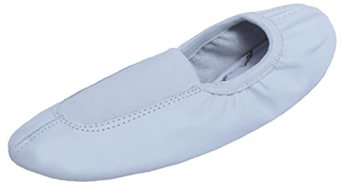 Lappade Zapatillas de gimnasia para voltear, color negro, blanco, azul, rosa, lila, Blanco, 30 EU