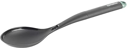 Progress BW09567GEU7 Shimmer Cucchiaio multifunzione antiaderente, in nylon, ideale per servire e mescolare, dotato di stripper per erbe aromatiche integrato, di un'impugnatura morbida