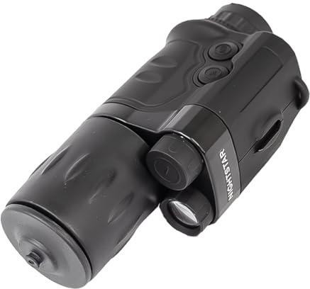 NightStar 2x42 Gen-1 Wide-View Compact Night Vision Monocular, Black, NS41242C