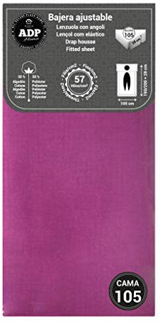 ADP Home - Bajera Ajustable (para Cama de 105 cm), Purpura
