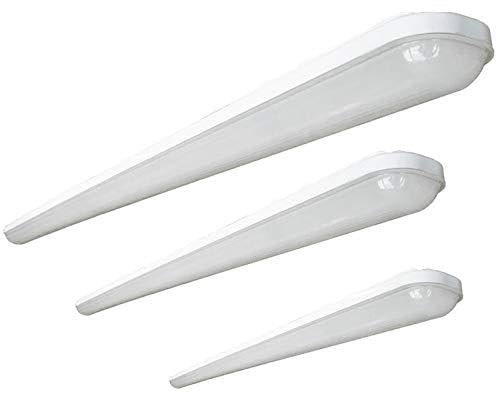 SOLIS - Lámpara LED para estancias húmedas (IP65, 4000 K, IP65, policarbonato, 120 cm)