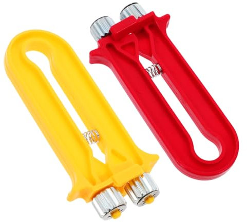 Sosoport Bienenstock Drahtspanner Werkzeug Gelb Rot Präzises Rahmen Drahtspanner Und Crimper Für Imkerei Benutzerfreundlich Für Anfänger Und Erfahrene Imker Vielseitig Einsetzbar Für Stabil