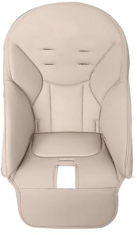 Cojín Para Trona De Bebé, Recambio Un-iversal De Funda Para Trona De Niño, Cómodo Cojín Para Silla De Comer De C-uero De PU, Asiento Acolchado Transpirable Para Hijo, Hija