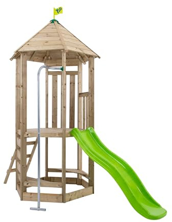 TP Toys Castlewood Dover Wooden Climbing Frame & Slide