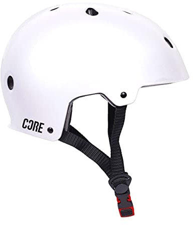 CORE Unisex – Erwachsene Action Sporthelme, WeiÃŸ, S