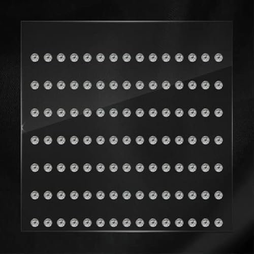 105er Inlay passend für IKEA SANNAHED Rahmen 50 x 50 Designed für Lego® minifiguren Platz für 105 Figuren