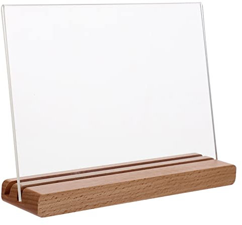 Amosfun Panneau Affichage De Magasin Présentoir De Menu Porte-étiquette Pour Restaurant