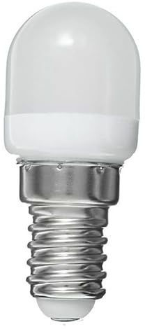 3w E12 E14 LED-kylskåpslampa, 8×2835smd, 200lm, AC220-240V, 360° Mini majslampa för kylskåp, spisfläkt, apparatbelysning, paket med 2 (E14 220V 3W/Varm Vit 3000K)
