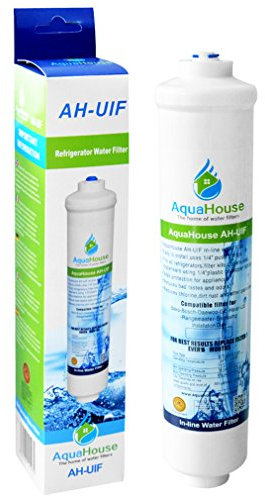 AquaHouse UIFH Compatible pour Haier 0060823485A Kemflo Filtre à eau Aicro pour réfrigérateurs Haier, CDA, Firstline, Frigistar