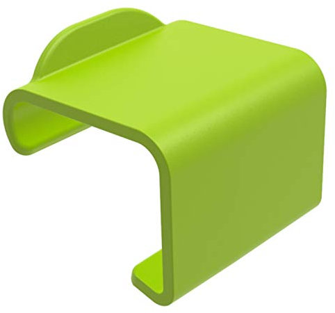 Rotho Evo Easy 2er-Set Clipse zum Verschliessen von Evo Easy Boxen, Kunststoff (PP) BPA-frei, grün, (8,0 x 11,0 x 2,0 cm)