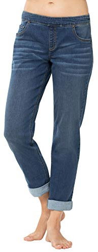 PajamaJeans Women Boyfriend Jeans - Boyfriend Jeans for Women Loose Fit, VW, LG