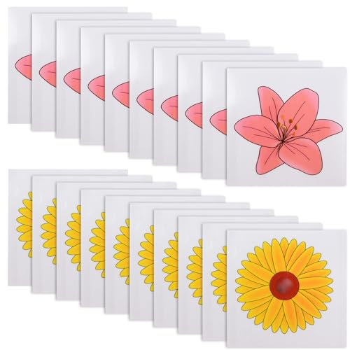 Anseom Attrape-Mouches，30 Pièces Mouches Piège Autocollant Non Toxique et inodore Pièges Collants à Mouches pour Cuisine, Chambre et Salon