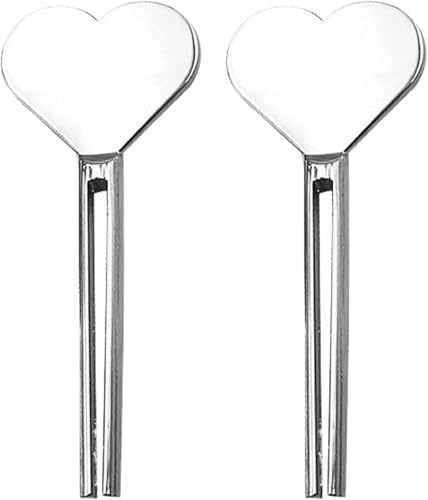 2 Pcs Toothpaste Tube Key - Metal Tube Key Paste Squeezer | Stainless Steel Toothpaste Roller Tube Wringer, Tube Squeezer Key Suitable for Save Toothpaste, Creams, Paint, Cosmetic Hair Dye (Silver)