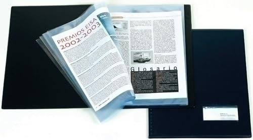 Visitenkartenbuch iberplus PVC Hardcover F 60 Taschen mit Kartenfach