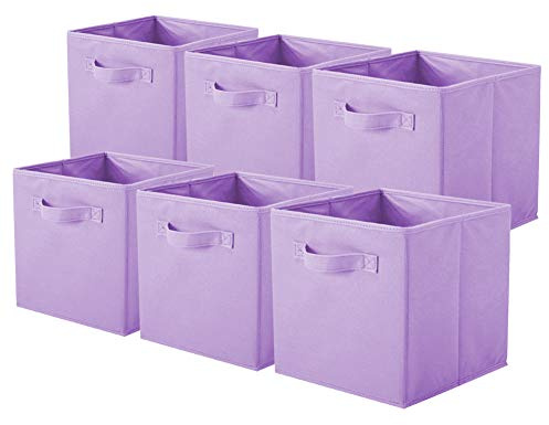 ShellKingdom Storage Bins, Foldable Fabric Storage Cubes And Cloth Storage
