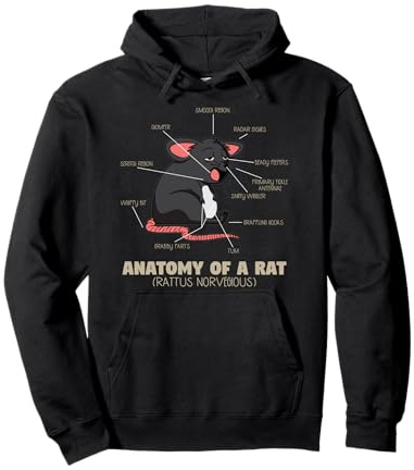Rat Rodent Pet any rat lovers and pet rat owners Pullover Hoodie