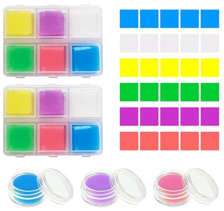 60 piezas de seis colores embalados arcilla con 3 botellas de arcilla de botella redonda, arcilla de pintura de diamantes, accesorios de arte DIY