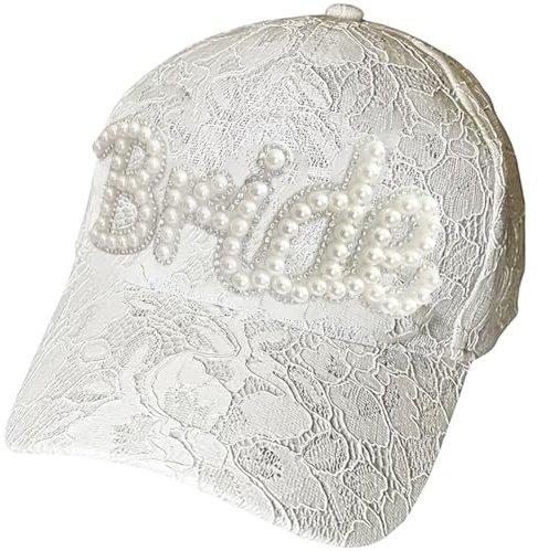 Sombrero De Béisbol Para Novia, Despedida De Soltera, Gorra De Béisbol De Encaje, Sombreros De Playa Para Mujeres, Lindos Sombreros Para Damas De Honor, Regalo Para Novia, Suministros Para Fiesta De