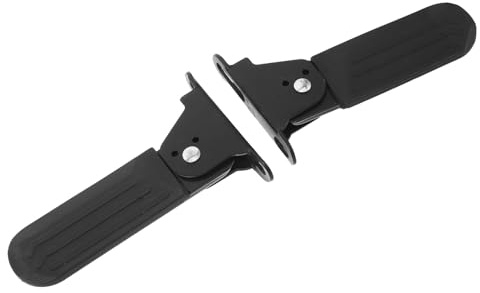 JOINPAYA Pedali Pieghevoli per Bici Elettrica in Metallo Poggiapiedi Posteriori Antiscivolo Set da 1 Paio per Ciclismo Urbano e Outdoor Pedali Resistenti Assorbimento Urti Facili da