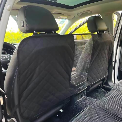 DADYM Bil skyddsnät barriär separationsnät för Renault Duster II 2021 2022 2023 2025 2026, hundgaller bil separationsnät bagageutrymme, skyddsnät baksäte barriär för hundar