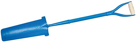 Dapetz ® Bêche de drainage forgée 1150 mm Outil de jardinage L x l : 400 x 170 mm (haut), 110 mm (bas)