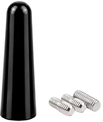 Audioproject A205 - Antenna-per-autoradio 5 cm compatibile per: Toyota Aygo Opel Corsa Fiat Panda Suzuki Peugeot Cooper adapter universe antenna auto corta accessori