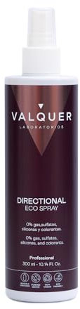 Valquer Profesional Laque Eco Fixation directionnelle, laque écologique, laque capillaire sans gaz. Formulation zéro% : sans sulfate, sans sel, sans silicone - 300 millilitres