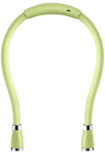 SingHong Lampada da lettura a LED a libro con luce USB ricaricabile, vivavoce, 4 lampadine a LED, 4 luminosità regolabile, per la lettura a letto o la lettura in auto (Verde)