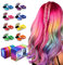 Pinkiou Haarkreide für Mädchen, 8 Farbe Temporäre Haarfarbe Auswaschbare Haarkreide für Kinder Weihnachten Make-up Geburtstag Party Hair Chalk