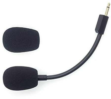 Microphone de remplacement compatible avec les casques de jeu Razer BlackShark V2, V2 Pro, V2 Special Edition sans fil, microphone de jeu pour PC avec annulation de bruit, connecteur 3,5 mm, ensemble