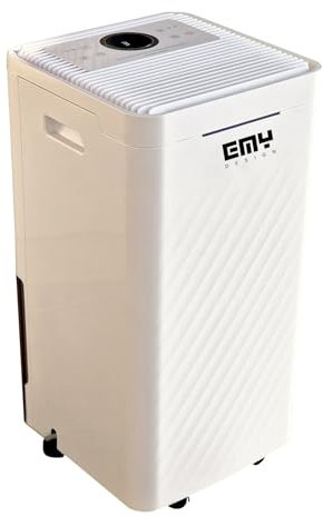 E.M.Y. Design – Air Station 3-in-1: Deumidificatore (12L/24H), Asciugabiancheria, Purificatore con Filtro Hepa, Ionizzatore e Lampada U.V. Stop a Muffa e Odori.