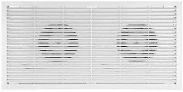 cfycfy987 Ventilation Fan Dual Motor Powerful Silent Ventilation Fan Integrated Ceiling Gypsum Board Exhaust Fan, 30 × 60cm Bathroom Fan Extractor