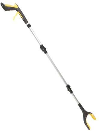 Gatuida Pinza Pieghevole Per Dei Rifiuti Domestici Attrezzo Per Afferrare Rifiuti Realizzato in Alluminio e Pp e Durevole