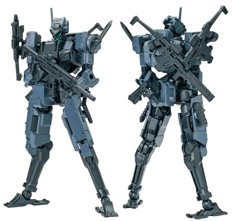 LEBOO Sheik Mainland - Kit modello 1/18, 9,5 cm, 2 pezzi, serie 3MIN-A, Standard Wolf Squad, grigio, Action Figure Mecha assemblata, età 15+