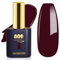 YTD Likomey Esmalte Semipermanente de Uñas en Gel UV LED,15ml Rojo Burdeos Esmaltes de Gel Diseño de uñas Salón en casa Manicura artística,CS219