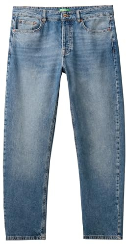 United Colors of Benetton Men's Pantalone 4VKEU7CU8 Jeans, Denim 902,