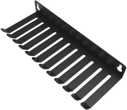 QiaoYoubang Wall Mount Cable Hanger Cable Rack Organizer Holder 11 Slots