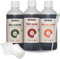 Weedness BioBizz Dünger 3-teiliges Indoor BIG Try Pack - Grow Anbau Indoor Outdoor Naturdünger Bio Starter Orchideen Zimmerpflanzen