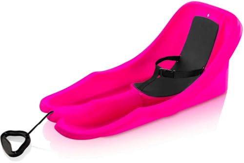 Bob Baby Schlitten Babybob mit 3 Punkte-Gurt Gizmo Baby Rider rosa