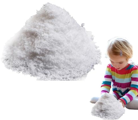 Polvere di neve istantanea, neve artificiale, decorazione per albero di Natale, decorazione quotidiana e festiva, per casa, ufficio, dormitorio, centro commerciale, appartamento, interni ed esterni