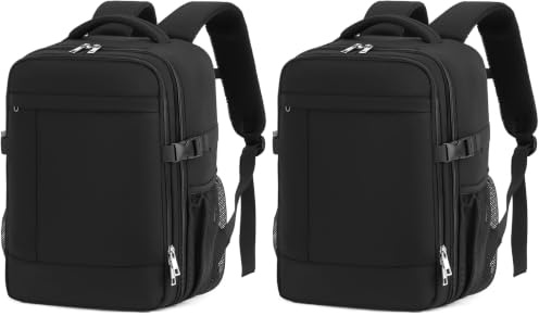 Lossga Ryanair Cabin Bags 40x30x20 Underseat Carry-ons Travel Backpack (Pack of 2)