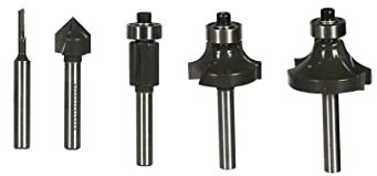 RYOBI RAKRBS5 Router Cutters, 5 Piece, 6 mm