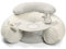Mamas & Papas Wish Upon A Cloud Sit and Play Baby Floor Seat, Cream & Grey (from +6month until sitting unaided)