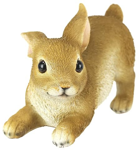 Flair Flower Dekofigur Hase aus Kunststein, 13 cm