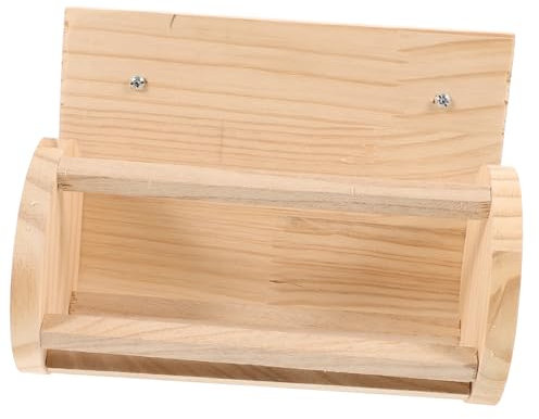 WOONEKY -futterspender Für Kleintiere Robuster Futterbaum Für Kaninchen Meerschweinchen Chinchillas Große Kapazität Reduziertes Futterverschwendung Einfach Zu Montieren Und