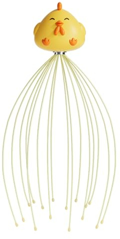 Huvudmassage spindel - förbättrad huvudmassage och ryggrepor | Ergonomisk hårmordsagent | Claws Hair Relax Stratches för arbetsstress efter schampo