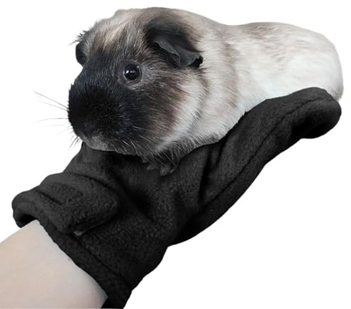 Djowyh Gants de manutention pour animaux de compagnie résistants aux morsures, gants de protection pour chat | de sécurité pour le toilettage doux et le soin des griffes pour rongeurs, lézards